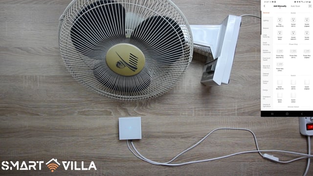 Intrerupator Touch Smart Pentru Ventilator, WI-FI, Tuya©
