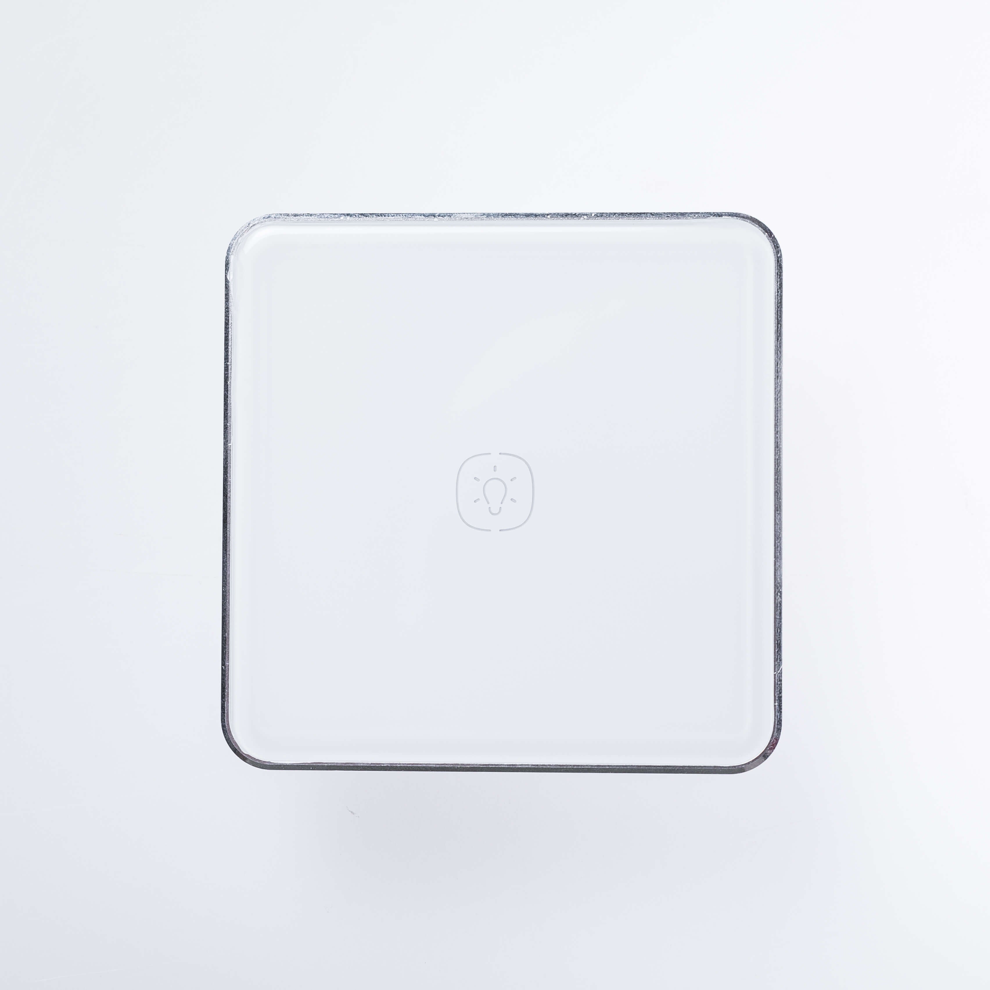 Intrerupator Touch Smart, Sticla,1 Buton, Conectivitate ZigBee, Tuya©